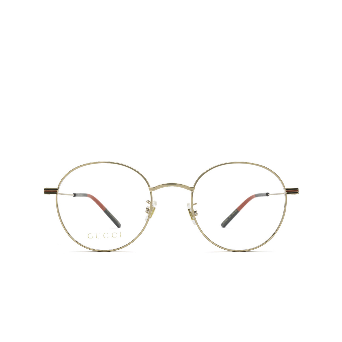 Gucci GG1054OK Eyeglasses 002 Gold - front view