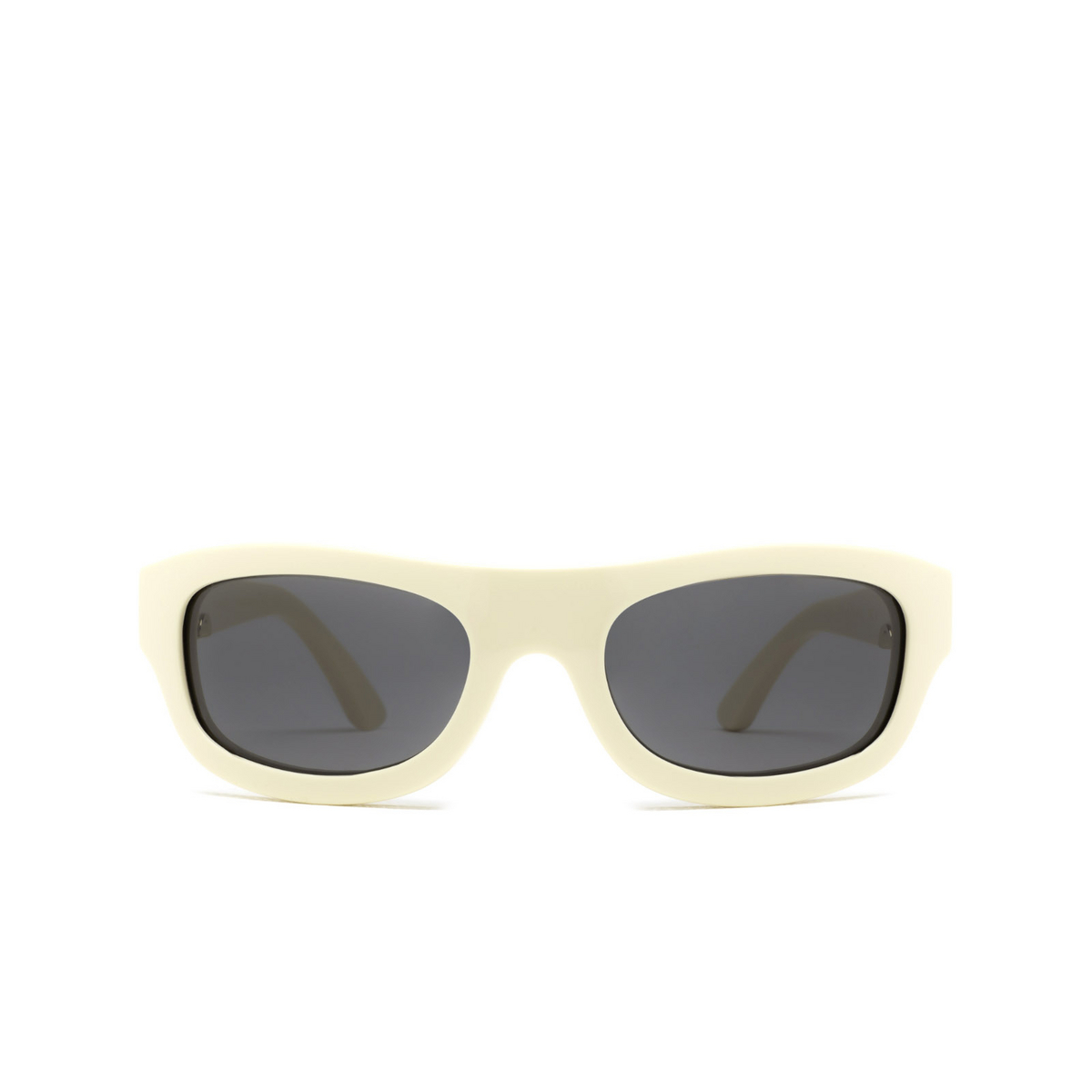 Huma® Rectangle Sunglasses: Ali color Ivory 07 - front view.