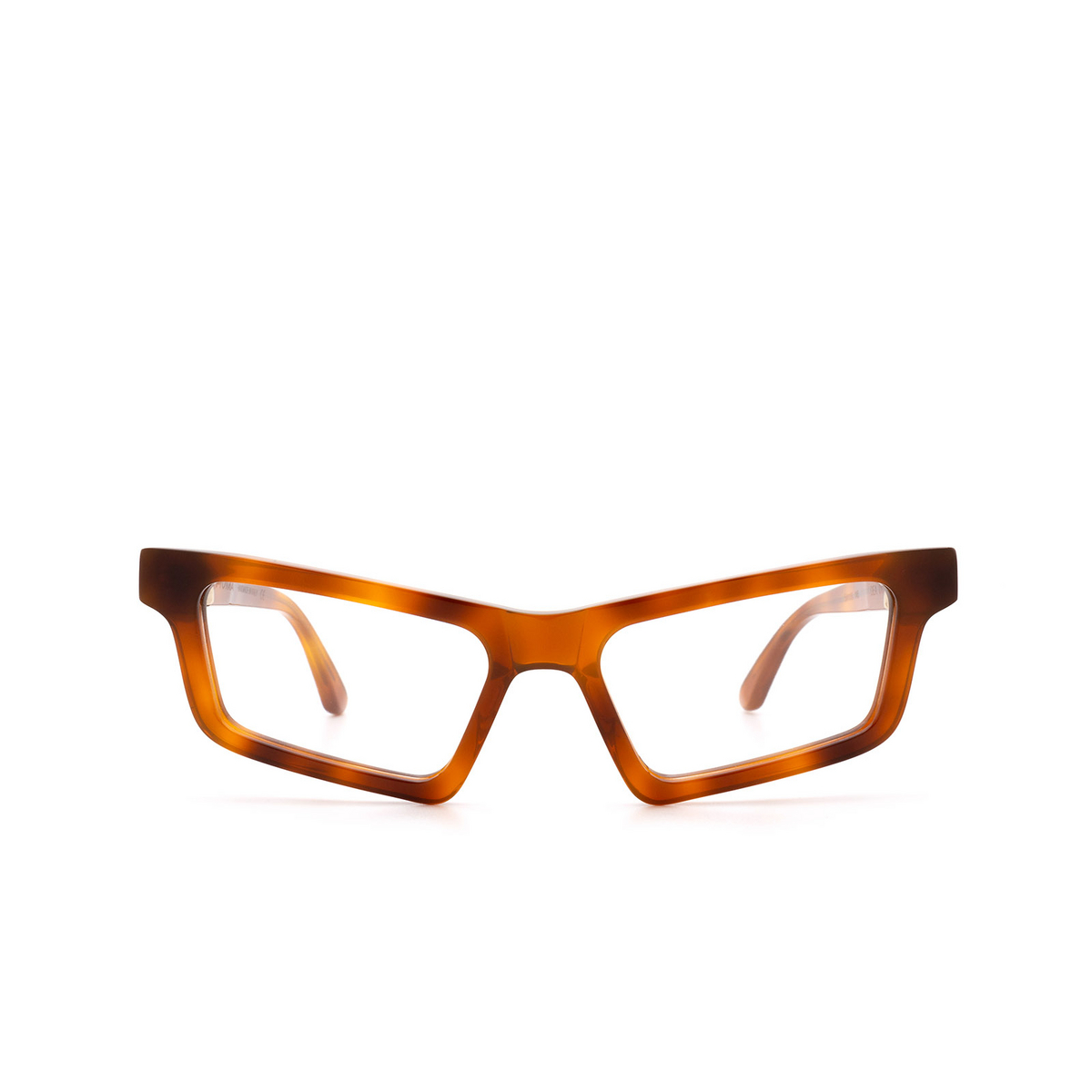Huma® Cat-eye Eyeglasses: Dea color Light Havana 01V - front view.