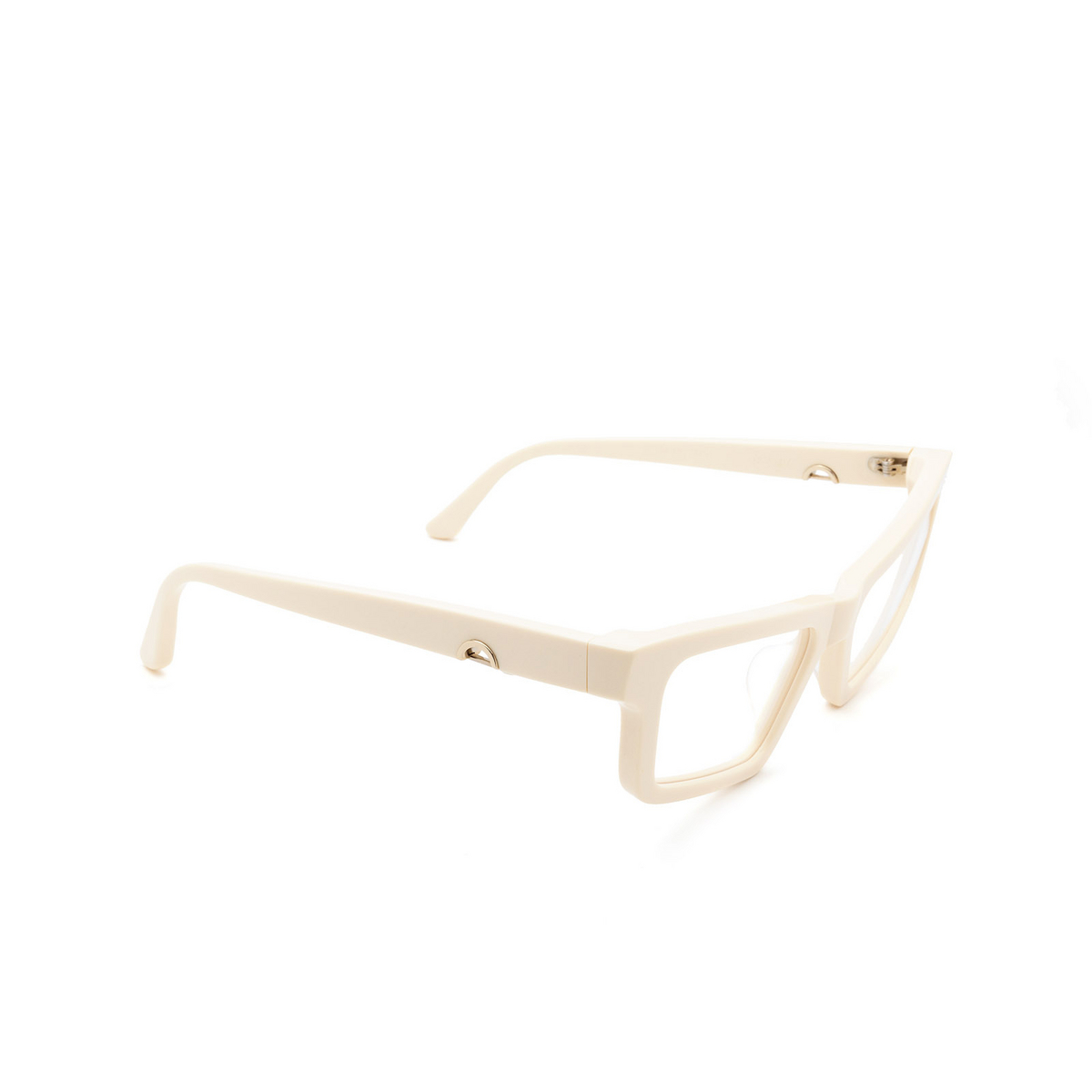 Huma DEA Eyeglasses 07V Ivory - three-quarters view