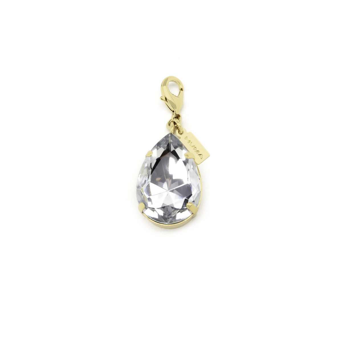 Huma DROP STRASS EARRING E12.31 Gold E12.31 Gold - product thumbnail 3/3