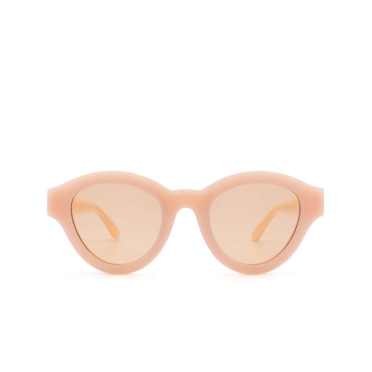 Huma® Cat-eye Sunglasses: Dug color Pink 11 - front view.