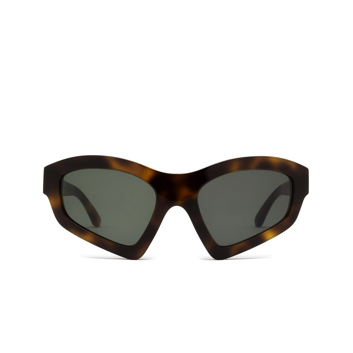 Huma® Cat-eye Sunglasses: Enne color Havana 00 - front view.