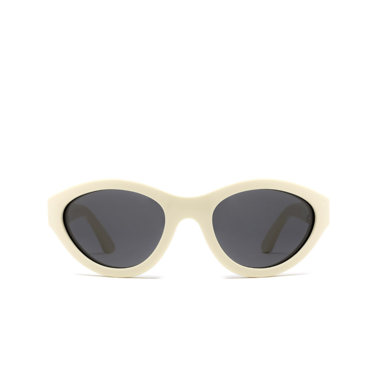 Huma® Mask Sunglasses: Linda color Ivory 07 - front view.
