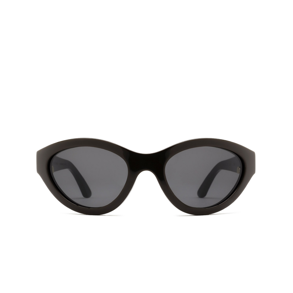 Huma® Mask Sunglasses: Linda color Chocolate 22 - front view.