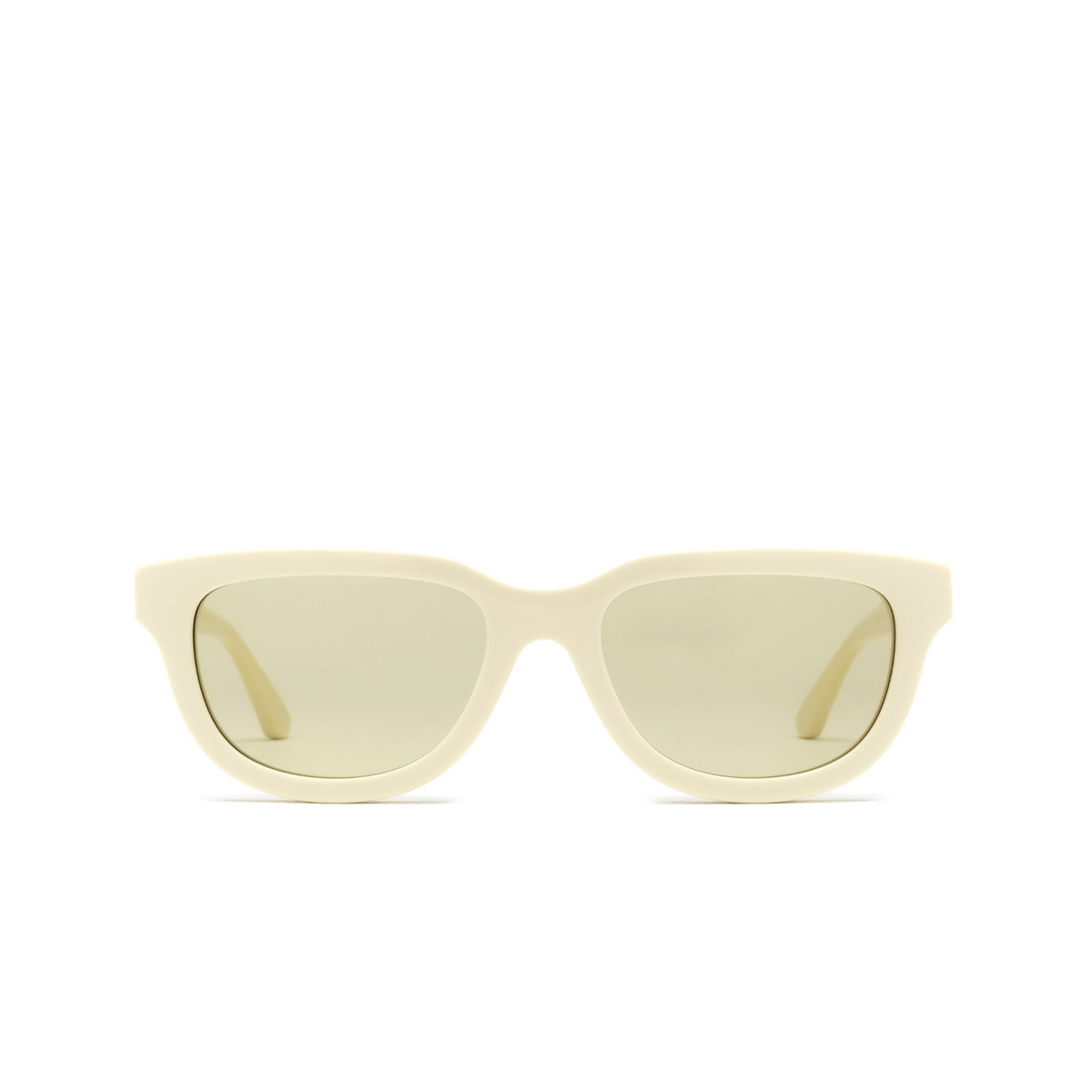 Huma® Square Sunglasses: Lion color Ivory 07 - front view.