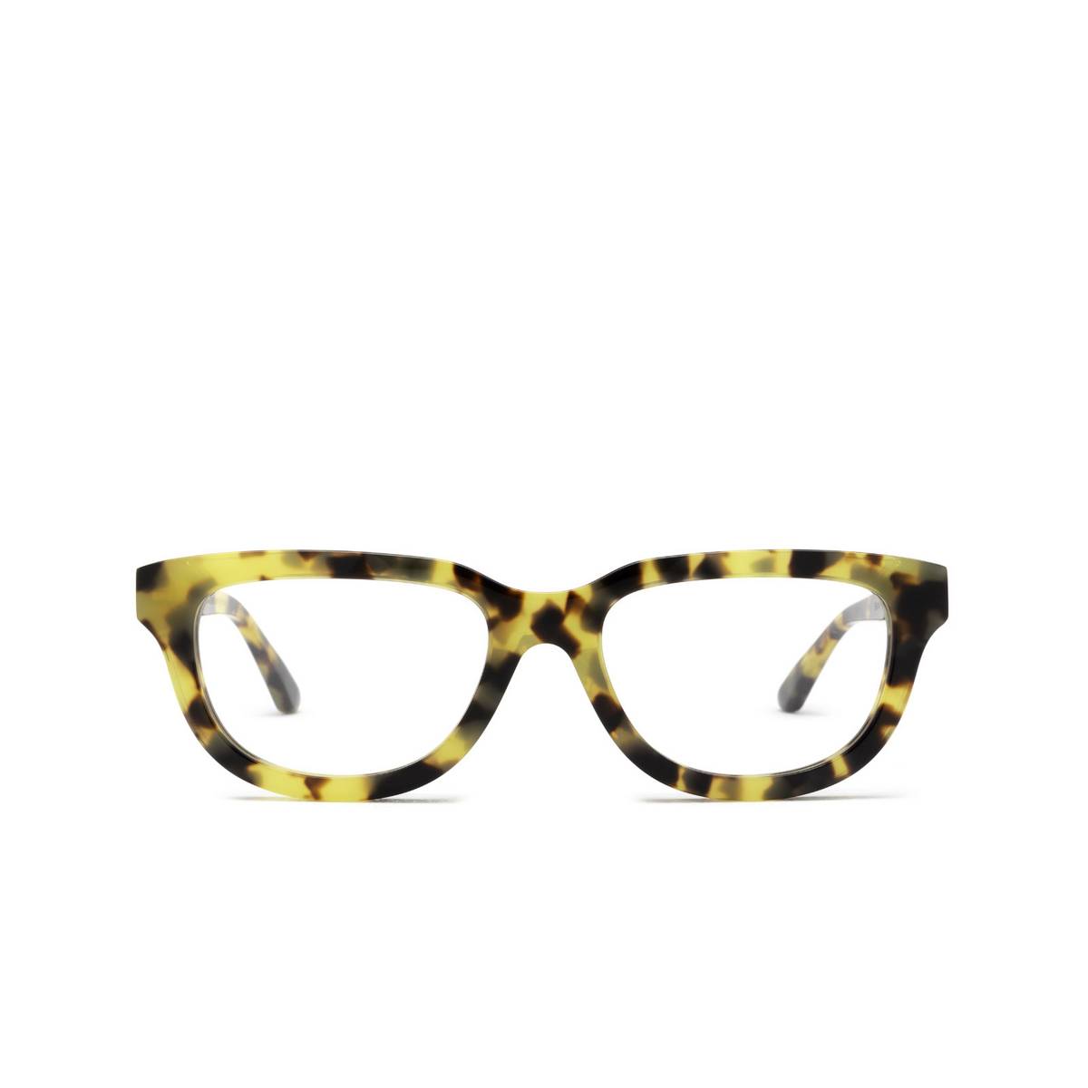 Huma® Square Eyeglasses: Lion Optical color Havana Maculate 19 - front view.