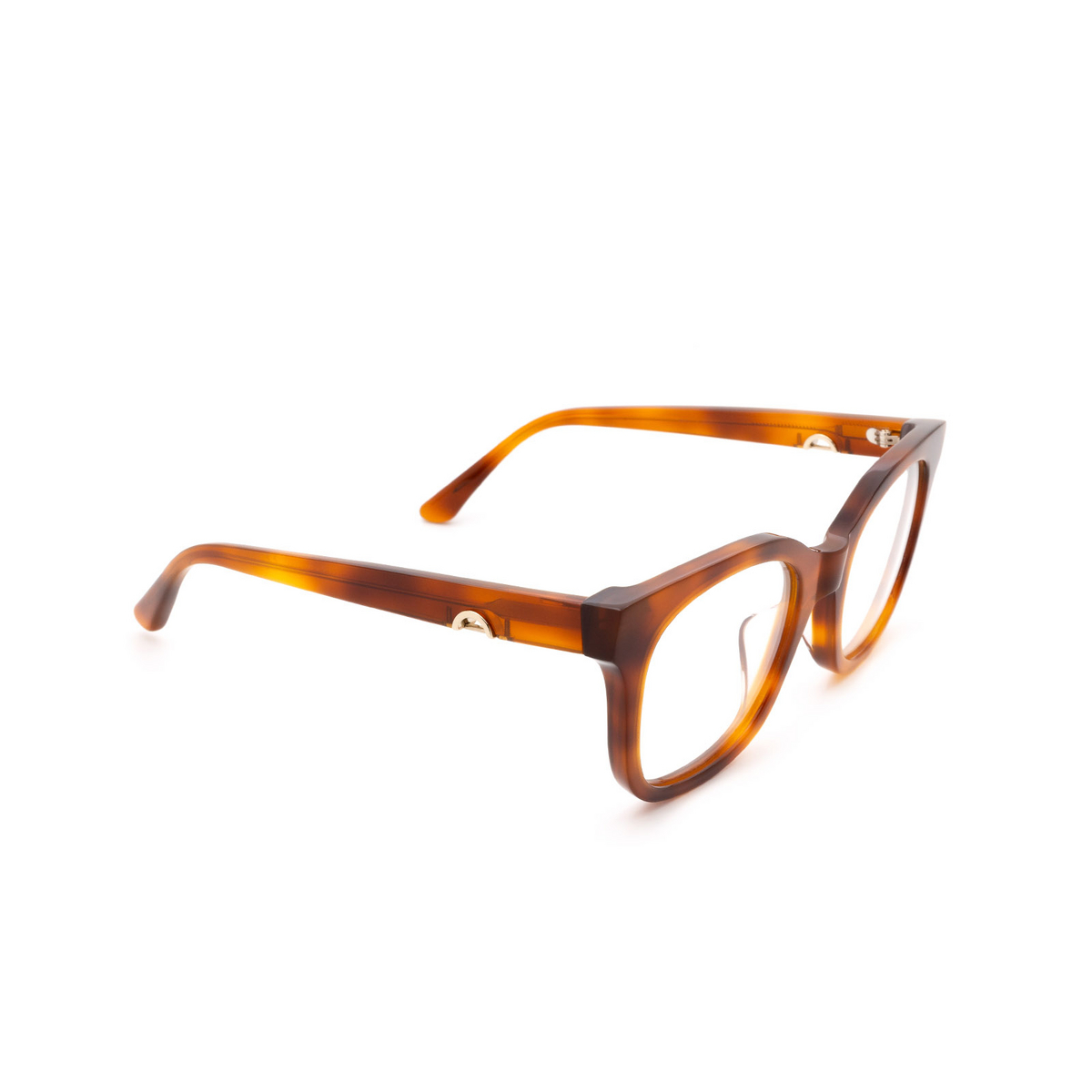 Huma LIZ Eyeglasses 01V Light Havana - three-quarters view