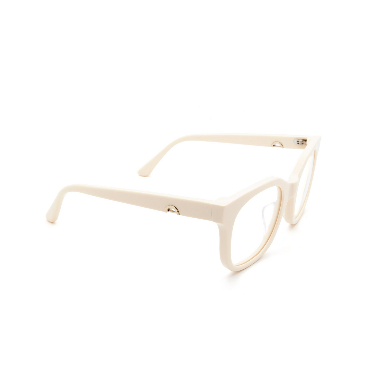 Huma LIZ Eyeglasses 07V Ivory - three-quarters view