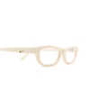 Huma LOU Eyeglasses 07V ivory - product thumbnail 3/4