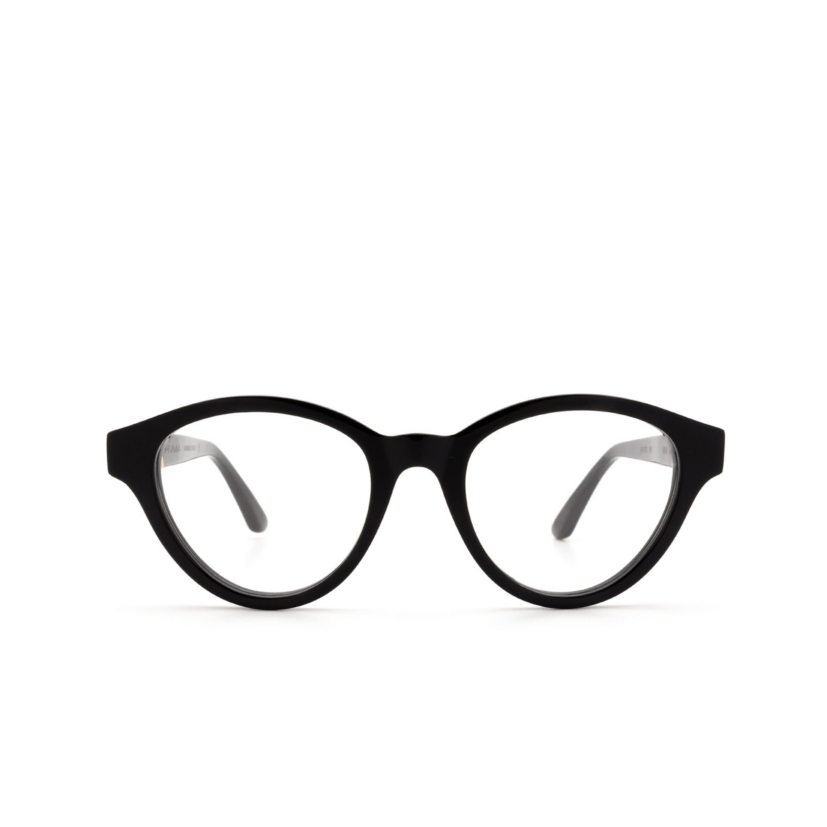 Huma® Butterfly Eyeglasses: Nina color Black 06V - front view.