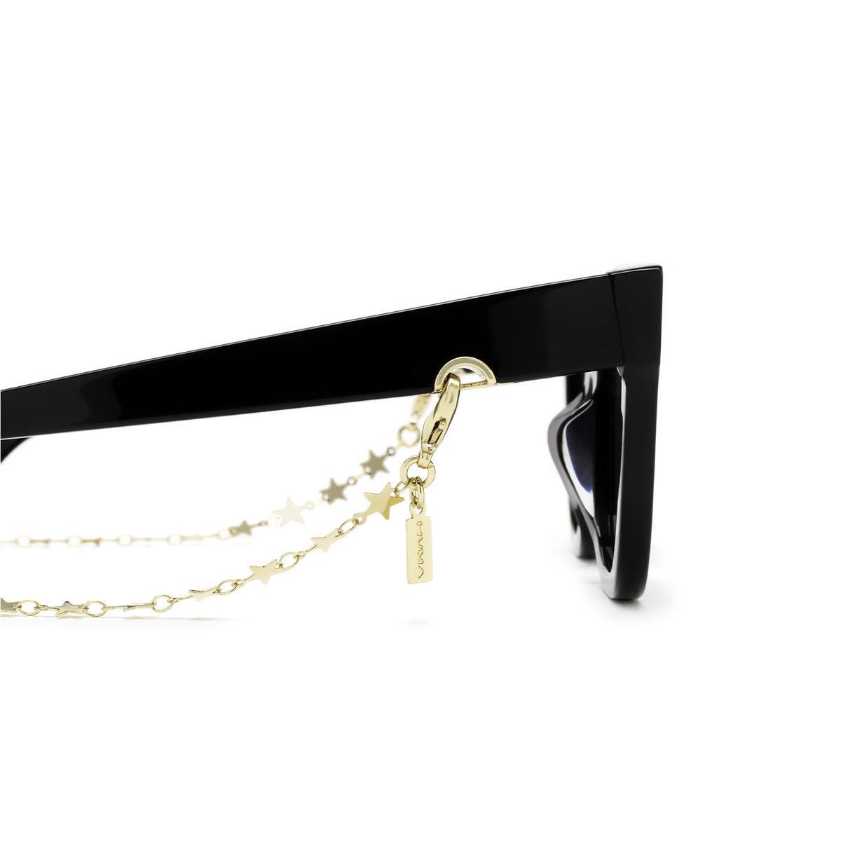 Huma® Accessories: Star Chain color Gold L04 - three-quarters view.