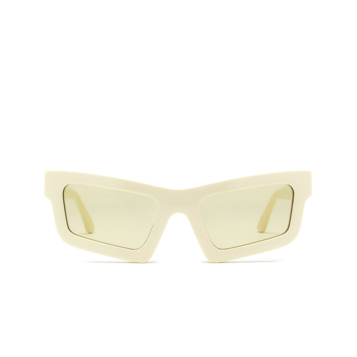 Huma® Rectangle Sunglasses: Tilde color Ivory 07 - front view.