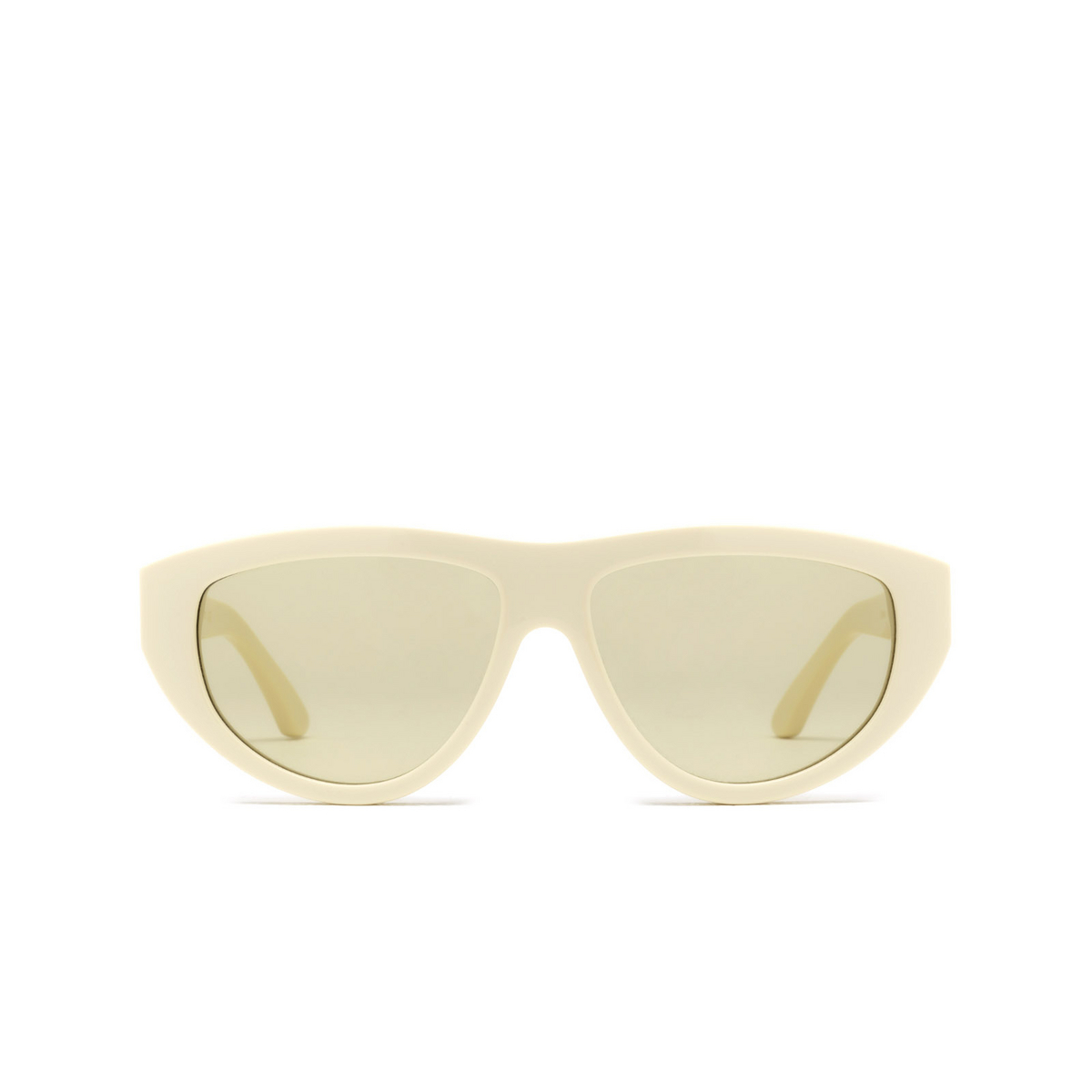 Huma® Oval Sunglasses: Viko color Ivory 07 - front view.