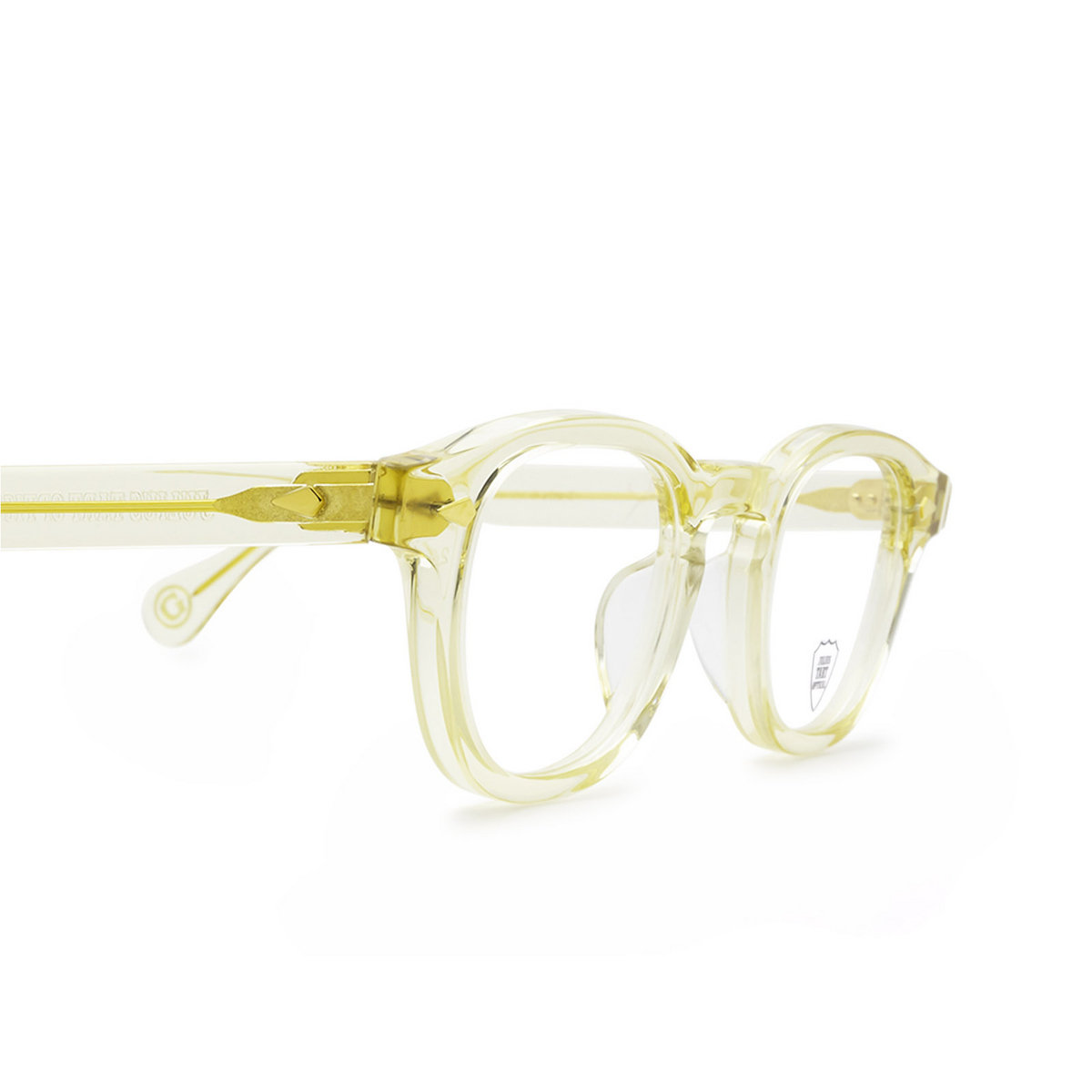 Julius Tart Optical® Square Eyeglasses: Ar color Champagne (gold) - product thumbnail 3/3.