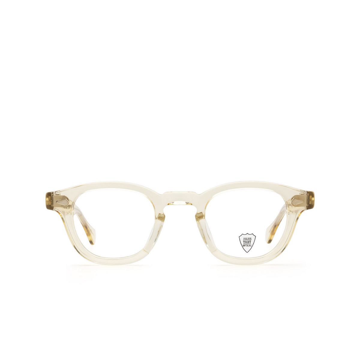 Julius Tart Optical® Square Eyeglasses: Ar color Champagne - front view.