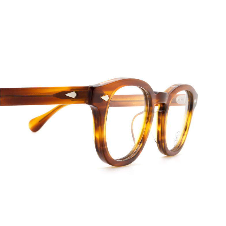 Julius Tart AR Eyeglasses DEMI AMBER - 3/5