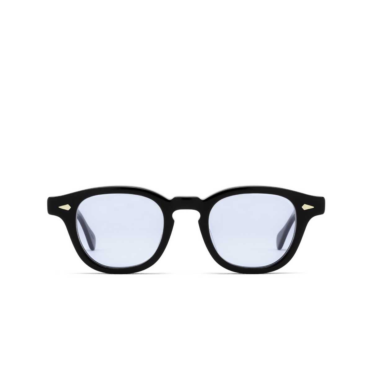 Julius Tart Optical® Square Sunglasses: Ar Sun color Black - front view.