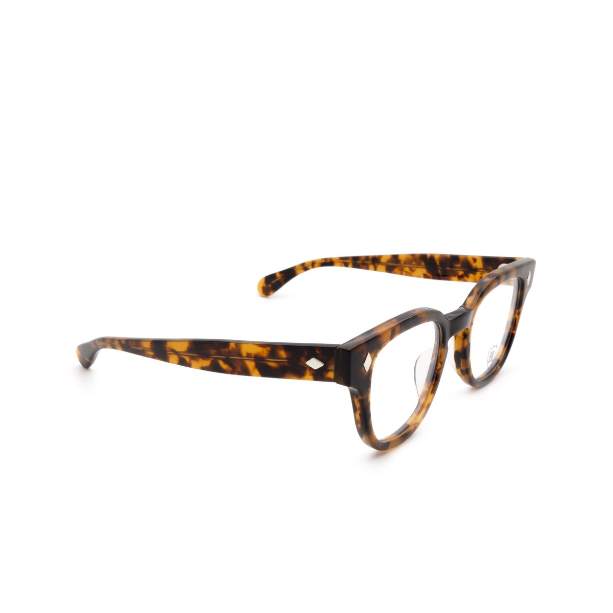 Julius Tart Optical® Square Eyeglasses: Bryan color Tortoise - three-quarters view.