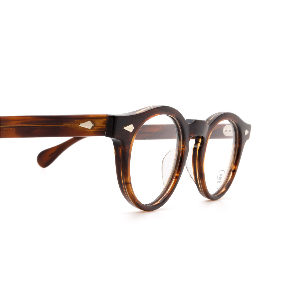 Julius Tart HAROLD Eyeglasses DEMI-AMBER - 3/5