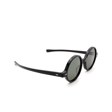 Julius Tart Optical T-ROUND Sunglasses black - three-quarters view