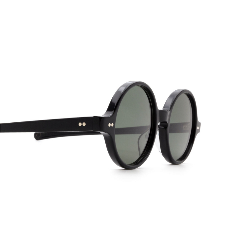 Julius Tart Optical T-ROUND Sunglasses BLACK - 3/4