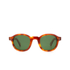 Gafas de sol Lesca BRUT PANTO 8MM 12 havana - Miniatura del producto 1/4
