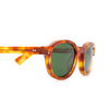 Gafas de sol Lesca BRUT PANTO 8MM 12 havana - Miniatura del producto 3/4