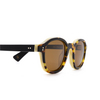 Lesca BRUT PANTO 8MM Sunglasses 15 havana - product thumbnail 3/4