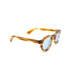 Gafas de sol Lesca CROWN PANTO 8MM 6 havana - Miniatura del producto 2/4