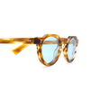 Lesca CROWN PANTO 8MM Sunglasses 6 havana - product thumbnail 3/4