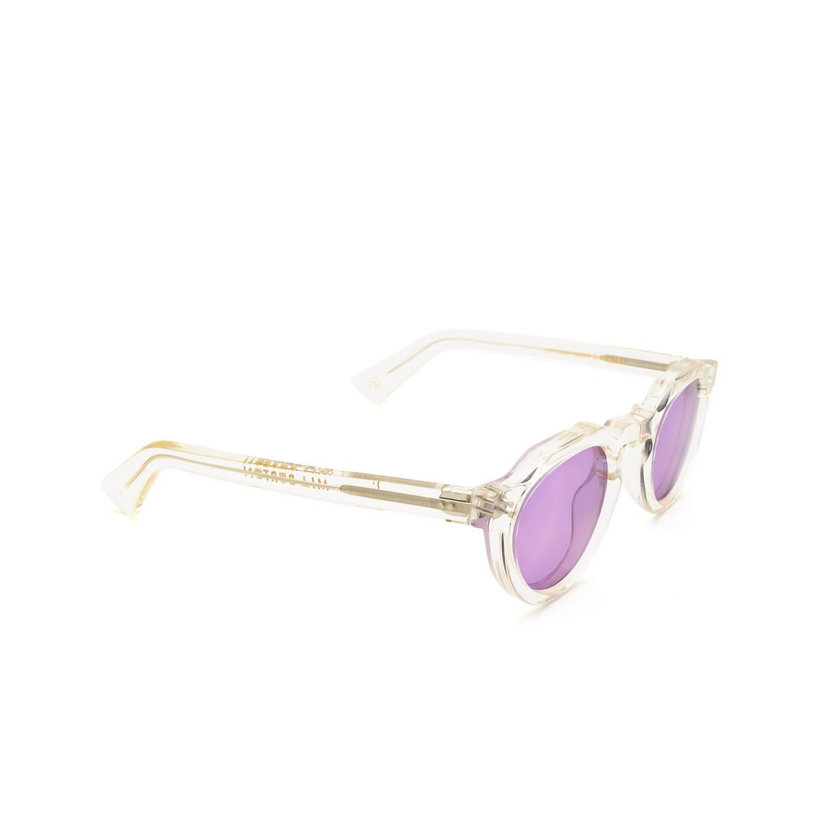 Lesca CROWN PANTO X MIA BURTON Sunglasses 21 - BRAVE PURPLE - three-quarters view