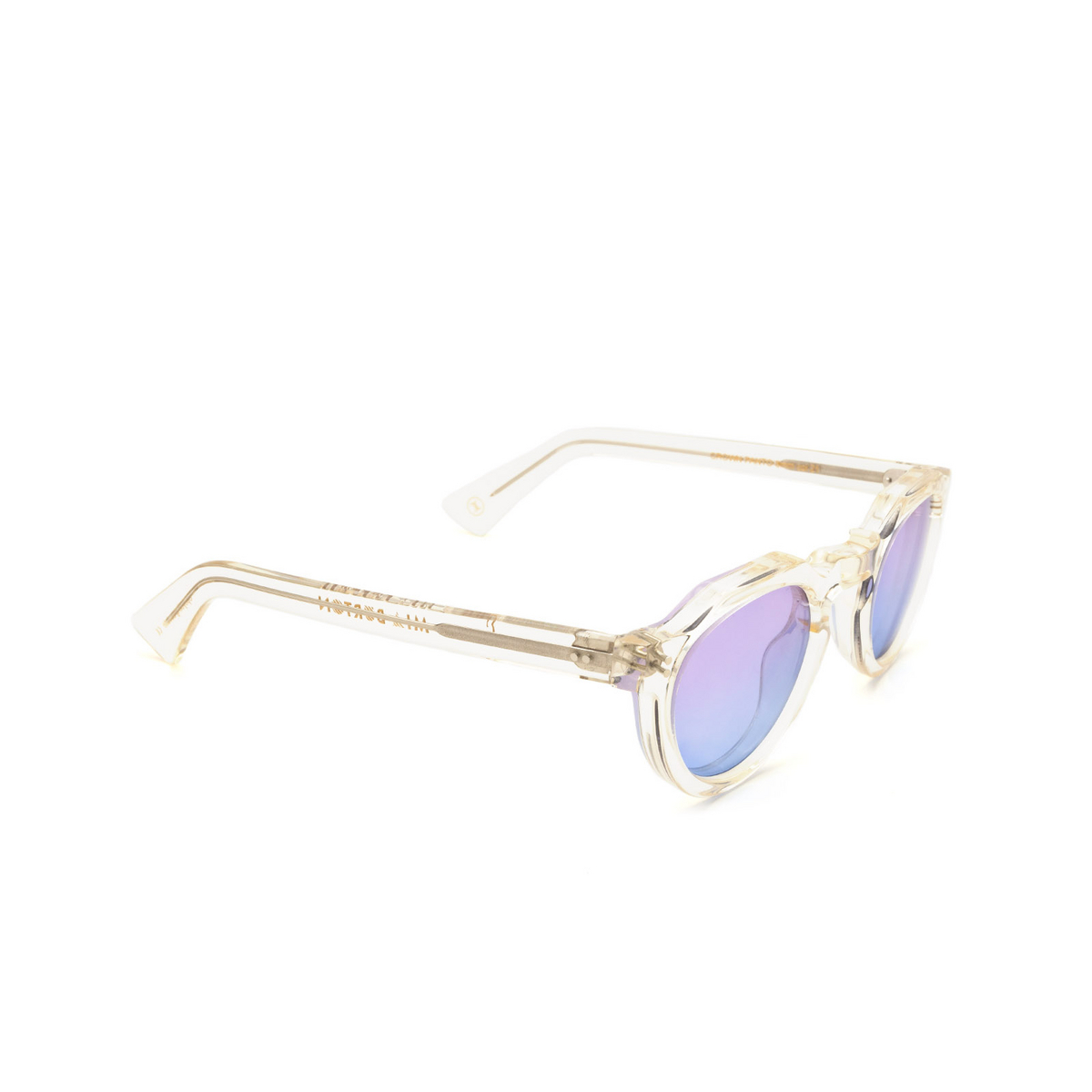 Lesca® Sunglasses: Crown Panto X Mia Burton color 21 - DAYDREAMER / NIGHT THINKER GRADIENT - front view.