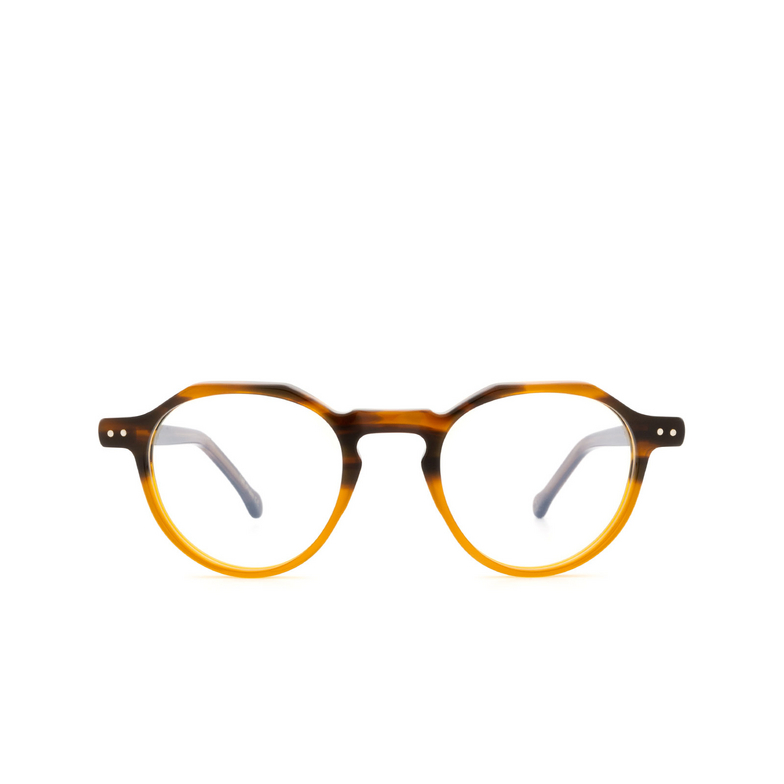 Lesca ICON Eyeglasses 83 havana gradient - 1/4