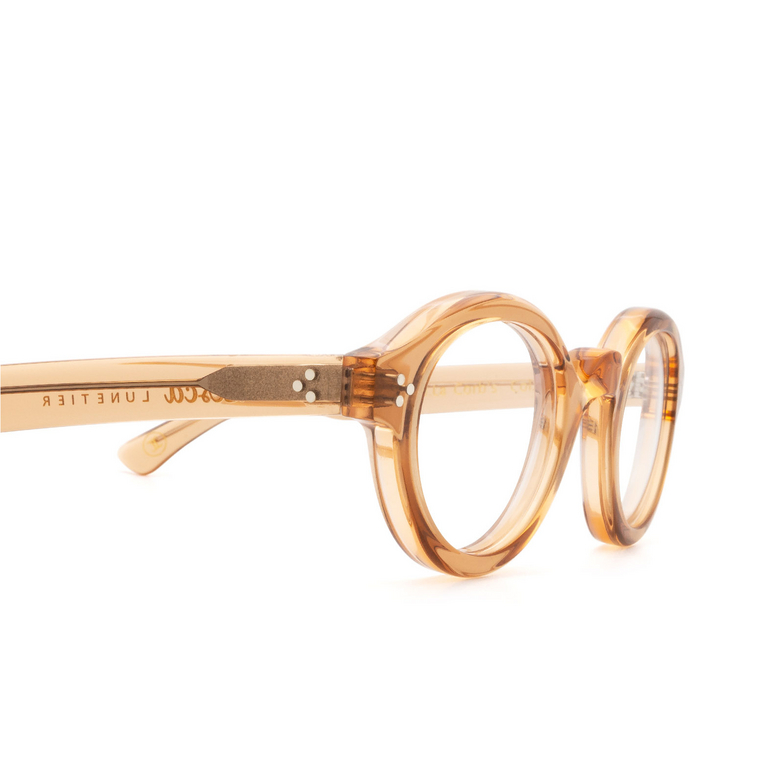 Lesca LA CORBS Eyeglasses ROSE pink - 3/4