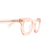 Lesca® Irregular Eyeglasses: Ogre color Pink Rose - product thumbnail 3/3.