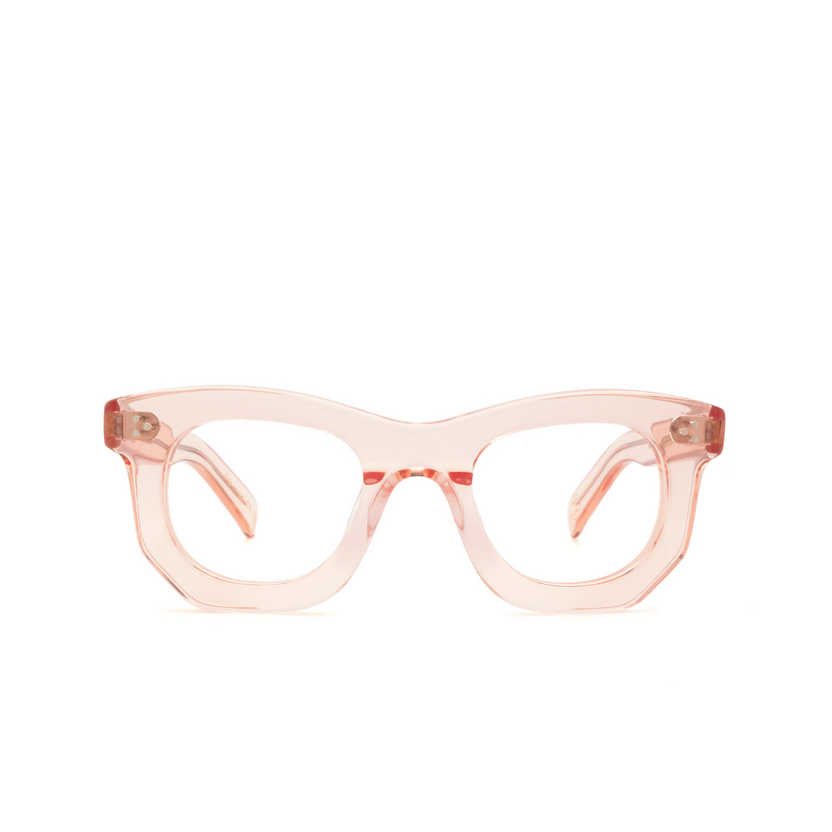 Lesca OGRE Eyeglasses ROSE Pink - front view