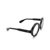 Lesca® Round Eyeglasses: Phil color Black 5 - product thumbnail 2/3.