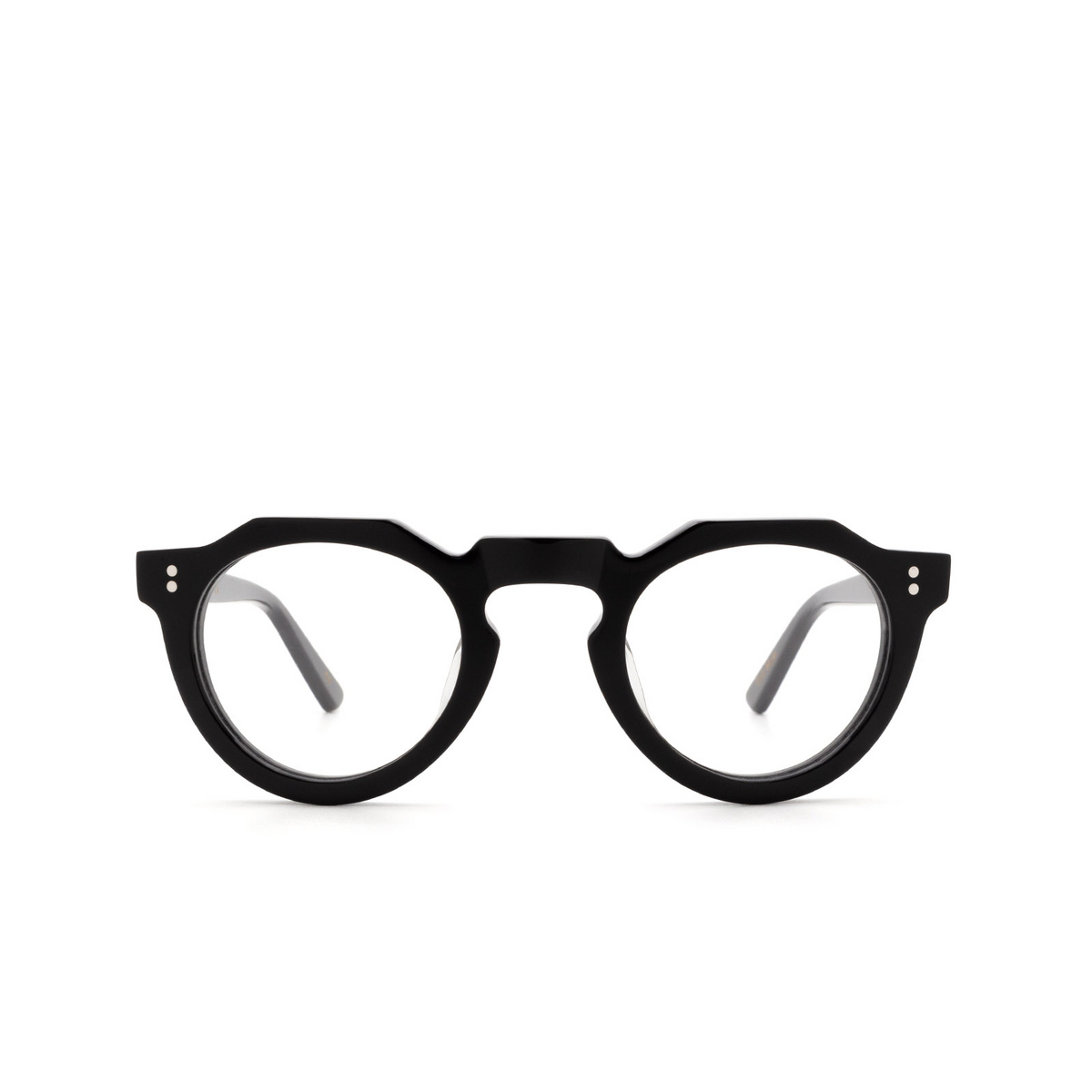Lesca PICA Eyeglasses 100 Black - front view