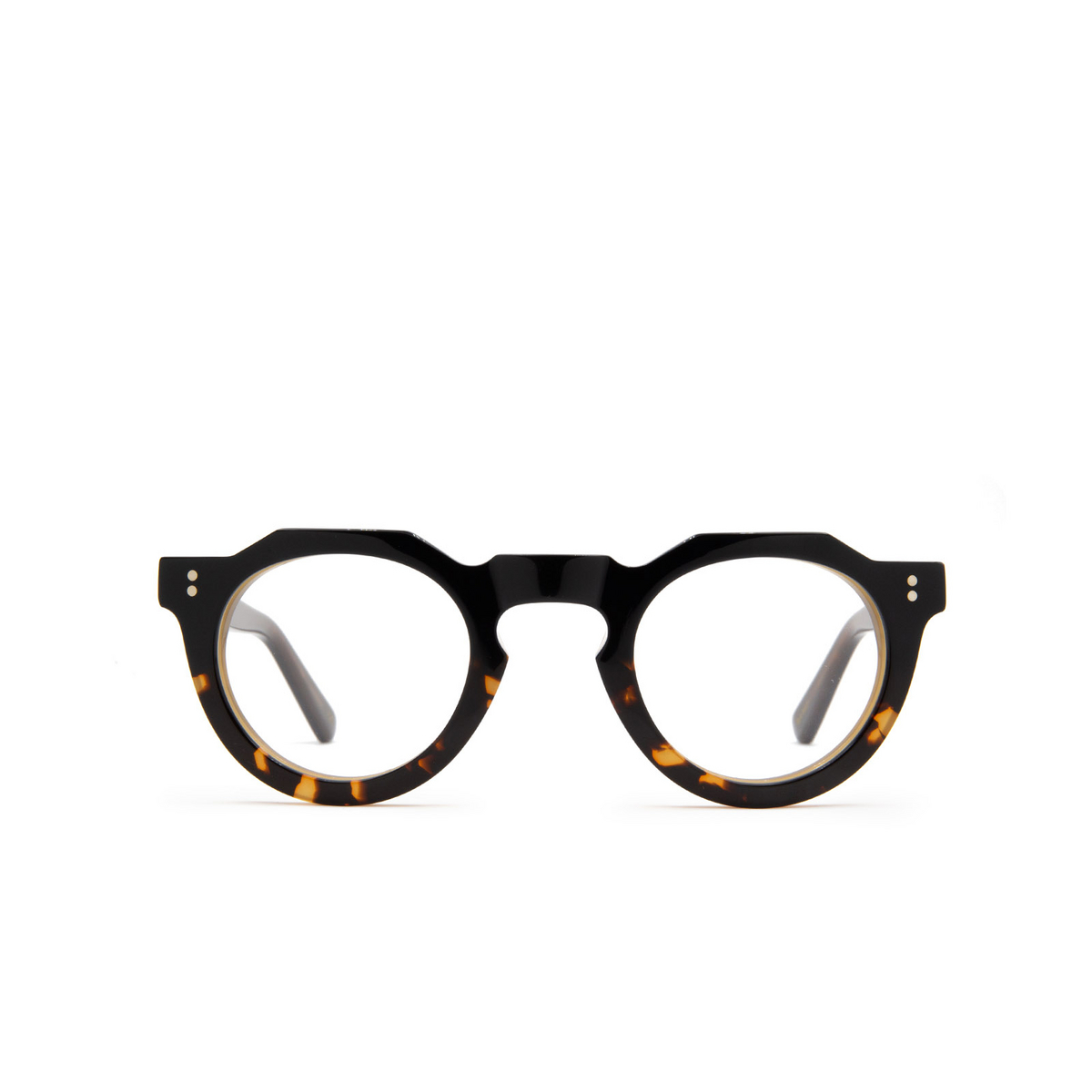 Lesca PICA Eyeglasses A1 Dark Tortoise - front view