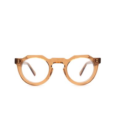 Lunettes de vue Lesca PICA CO cognac - Vue de face