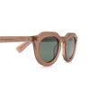 Gafas de sol Lesca TORO 2 cognac matt - Miniatura del producto 3/4