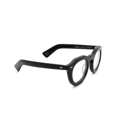 Lesca TORO Eyeglasses 5 black - three-quarters view