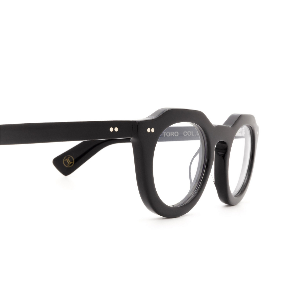 Lesca TORO Eyeglasses 5 Black - product thumbnail 3/4