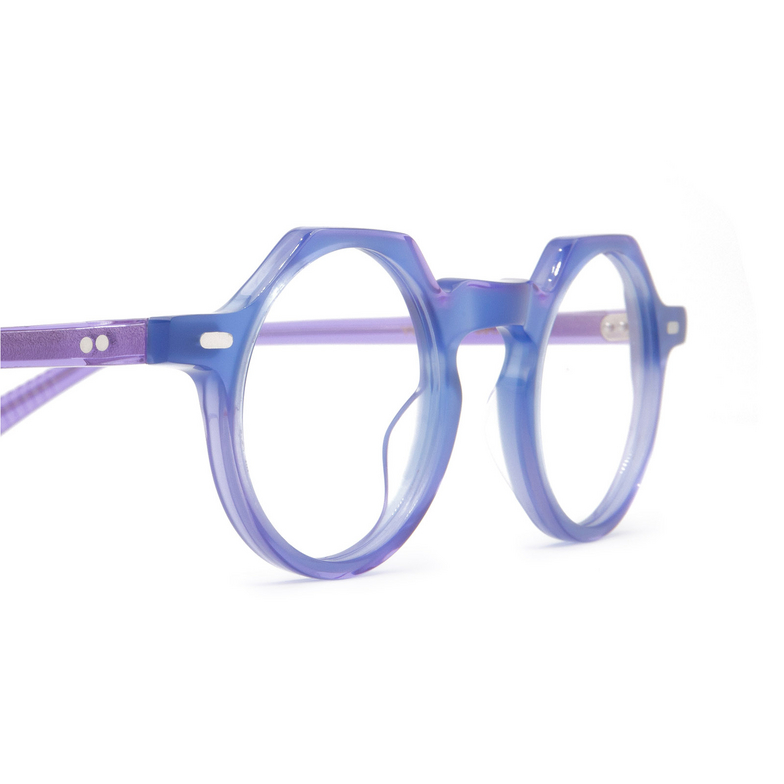 Gafas graduadas Lesca YOGA BV blue violet - 3/4