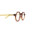 Lesca YOGA Eyeglasses BY cognac / honey - product thumbnail 3/4