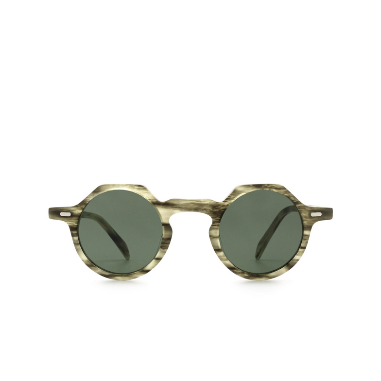 Lesca YOGA Sunglasses TWEED striped grey - 1/4