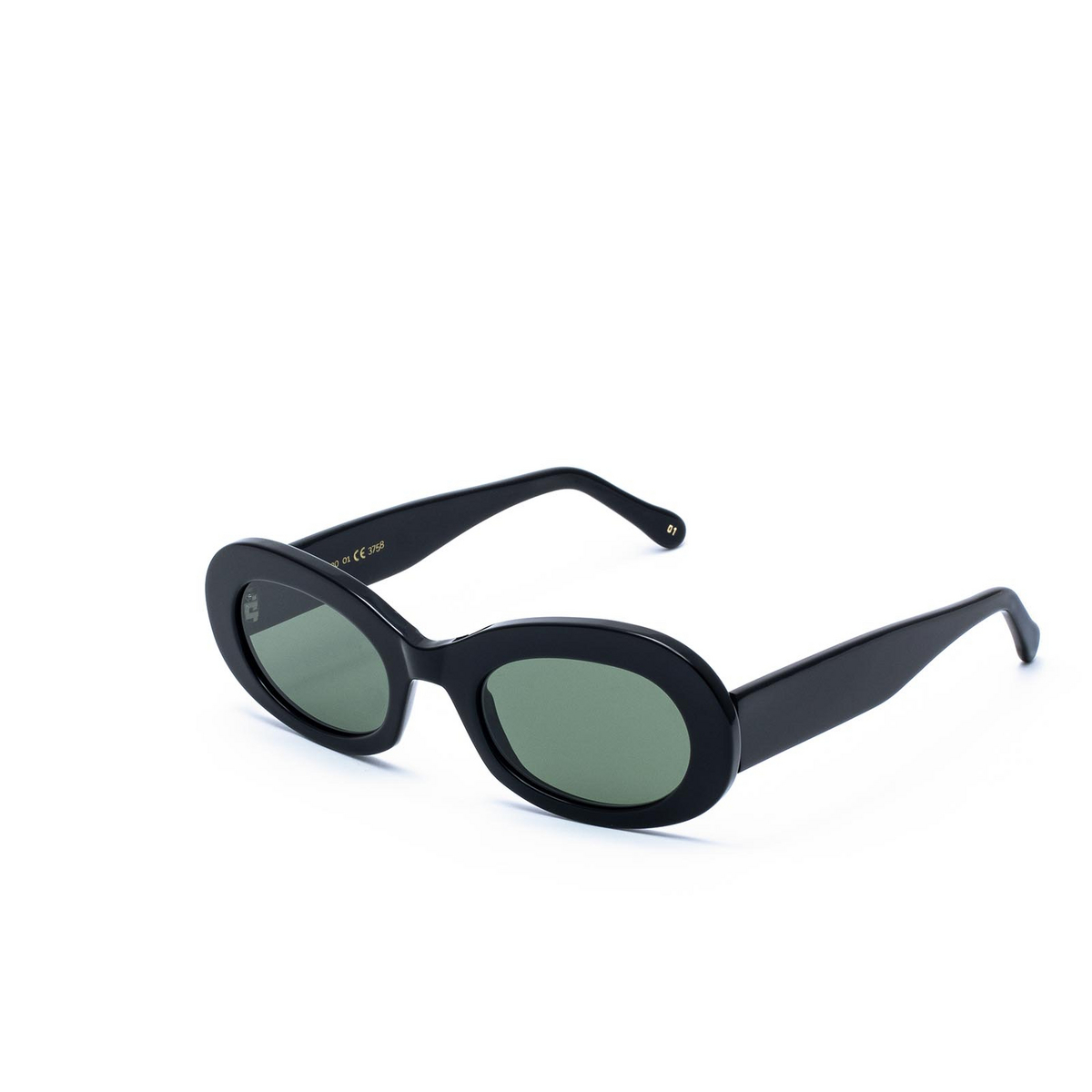 L.G.R DALIA Sunglasses 01 Black - three-quarters view