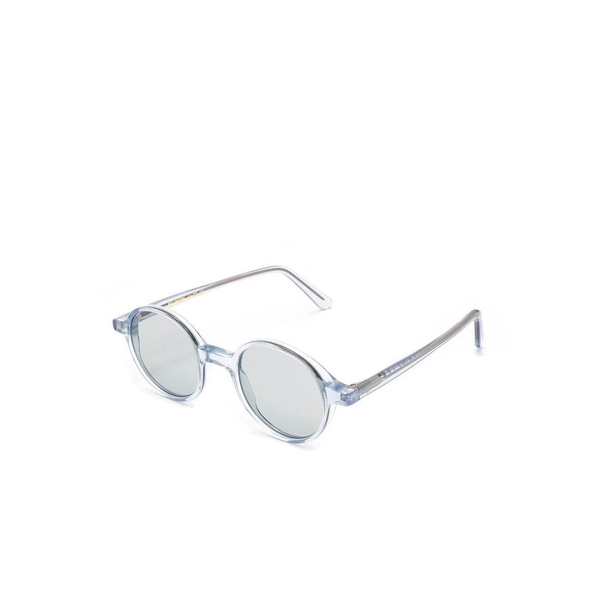 L.G.R REUNION Sunglasses 72 Crystal Blue - three-quarters view