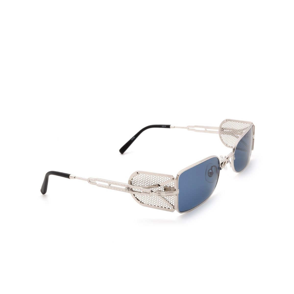 Matsuda 10611H Sunglasses PW-BS Palladium White / Brushed Silver - three-quarters view